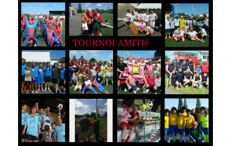 TOURNOI FAMILIALE  AMITIE 2017 dimanche 4 JUIN inscriptions encore quelques places disponibles 